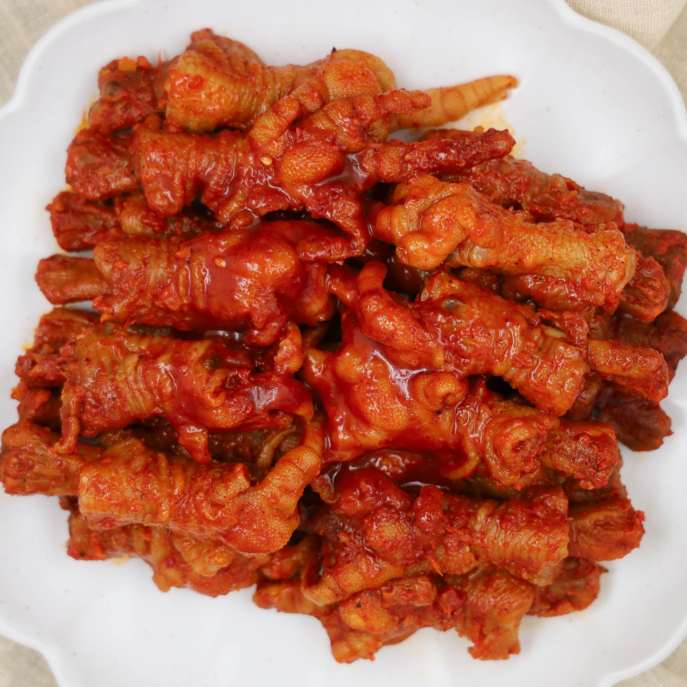 숯불 직화 국물닭발 무뼈닭발 튤립닭발 오돌뼈