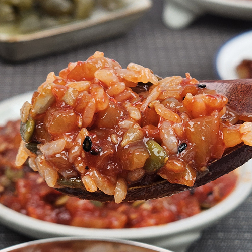 매콤달콤 씨앗 비빔오징어 젓갈 1kg